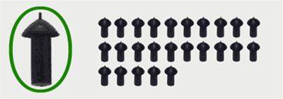 Tool-STOP-N-GO TIRE PLUGS REFILL-25